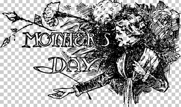 Mother's Day Black And White PNG, Clipart,  Free PNG Download
