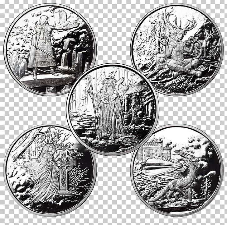 Silver Coin Silver Coin Bullion Coin PNG, Clipart, Australian Lunar, Black And White, Bullion, Bullion Coin, Celts Free PNG Download