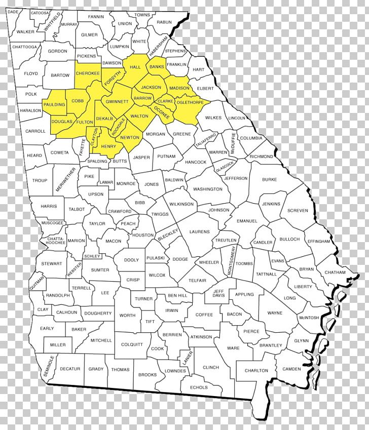 Hall County PNG, Clipart, Angle, Area, Black And White, Carroll County Georgia, Clayton County Georgia Free PNG Download