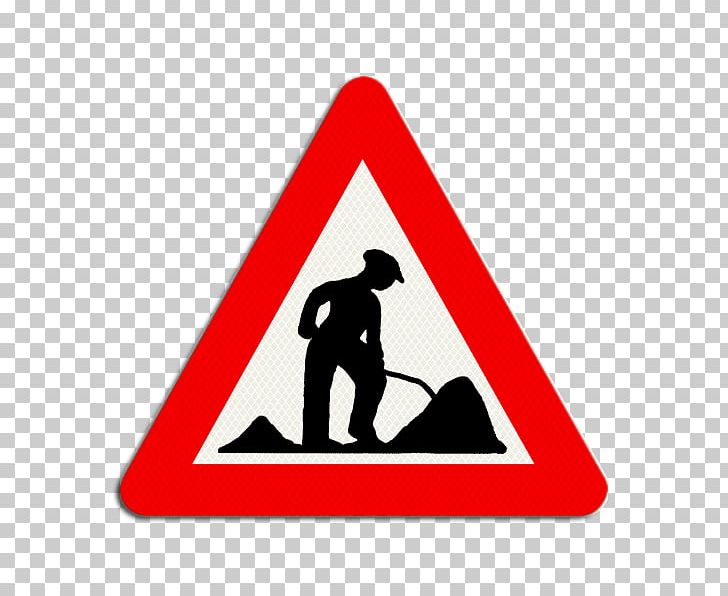 Roadworks Sign Stock Photography PNG, Clipart, Area, Line, Logo, Organization, Road Free PNG Download