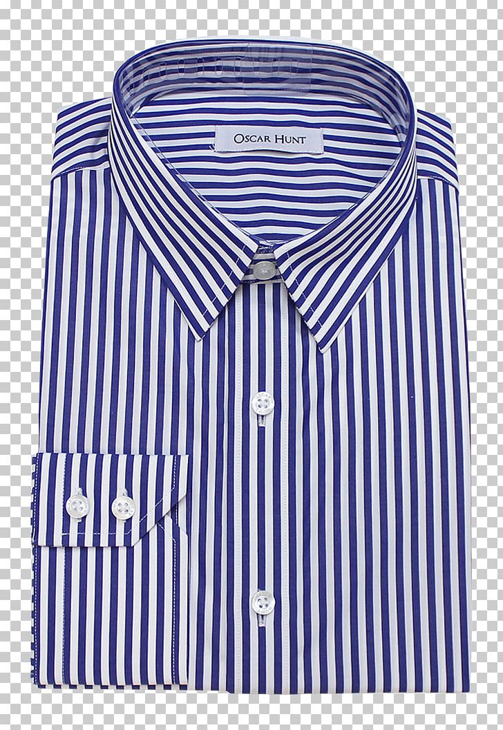 Dress Shirt T-shirt Clothing Casual Attire PNG, Clipart, Blue, Blue Strip, Brioni, Button, Clothing Free PNG Download