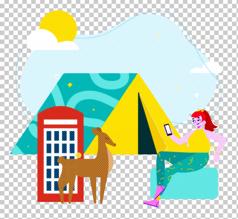 Camping Chill Camping Travel PNG, Clipart, Behavior, Camping, Cartoon, Geometry, Human Free PNG Download