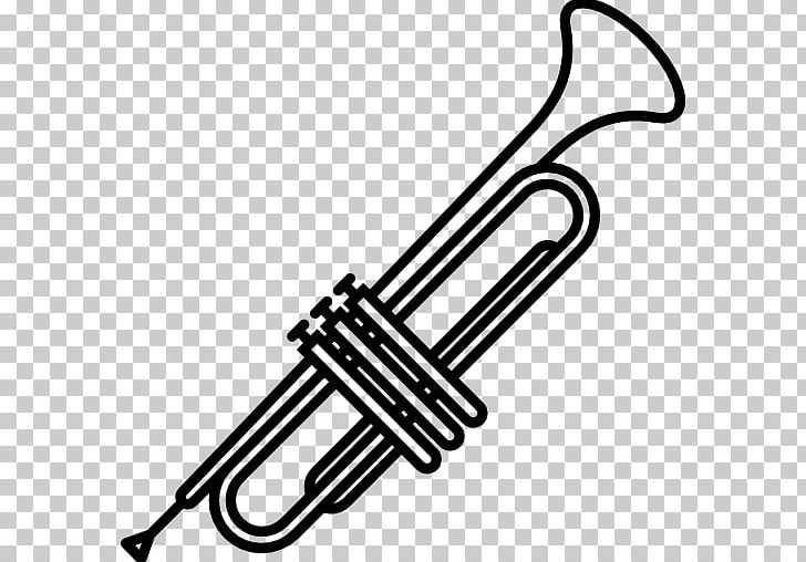 Trumpet Wind Instrument Musical Instruments PNG, Clipart, Bass, Black And White, Brass Instrument, Bugle, Flute Free PNG Download