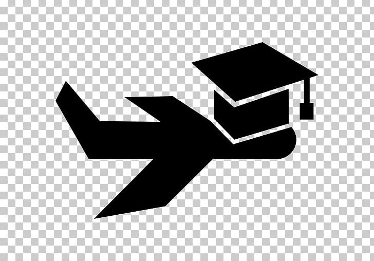 Computer Icons Graduation Ceremony Doctorate Square Academic Cap Graduate University PNG, Clipart, Aircraft, Angle, Art, Black, Black And White Free PNG Download