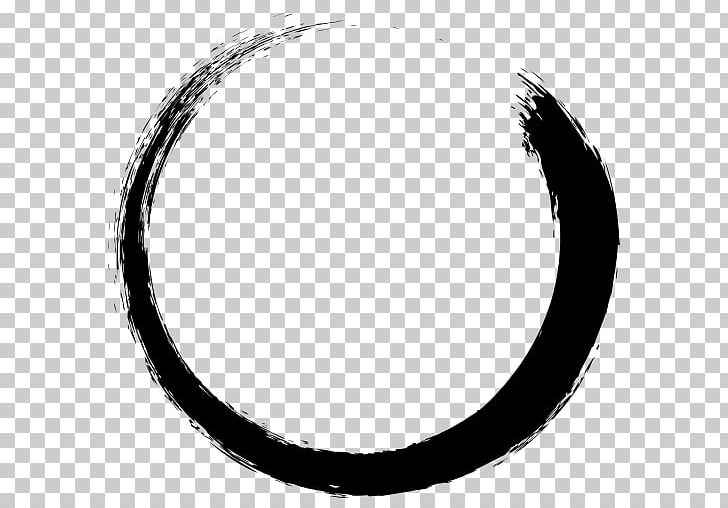 El Zen Symbol PNG, Clipart, Black And White, Buddhism, Circle, Computer Icons, Crescent Free PNG Download