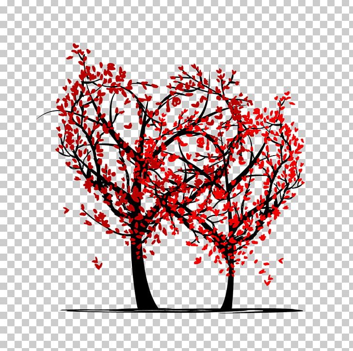 Tree PNG, Clipart, Art, Black And White, Blossom, Branch, Cherry Blossom Free PNG Download