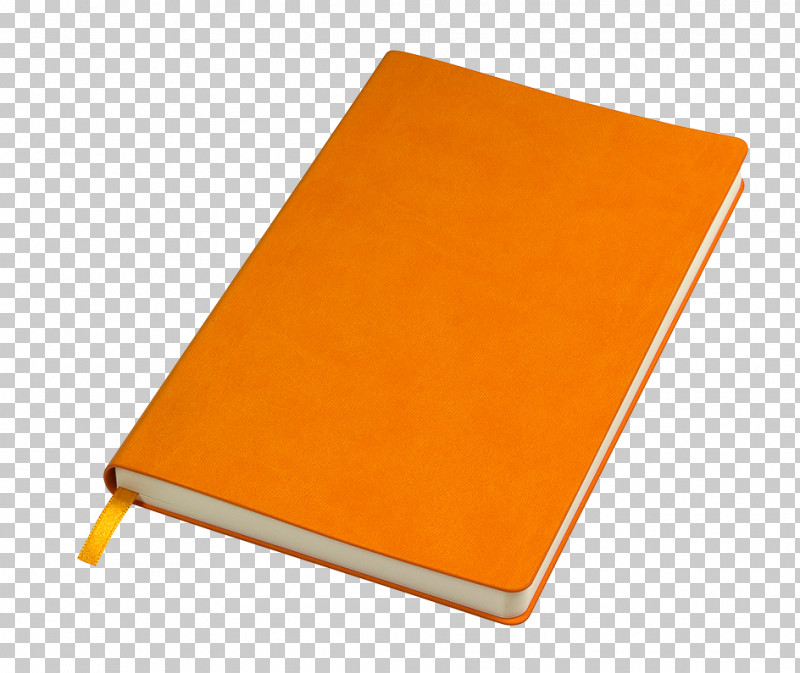 Orange PNG, Clipart, Notebook, Orange, Paper Product, Rectangle, Yellow Free PNG Download