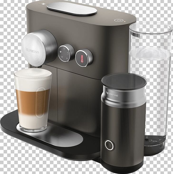 Coffeemaker De'Longhi Nespresso Expert & Milk EN 355 PNG, Clipart, Breville Nespresso Creatista Plus, Coffee, Coffee Cup, Coffeemaker, Cup Free PNG Download