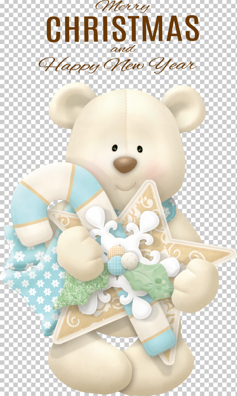 Merry Christmas Happy New Year PNG, Clipart, Bears, Birthday, Boyds, Christmas Day, Clothing Free PNG Download