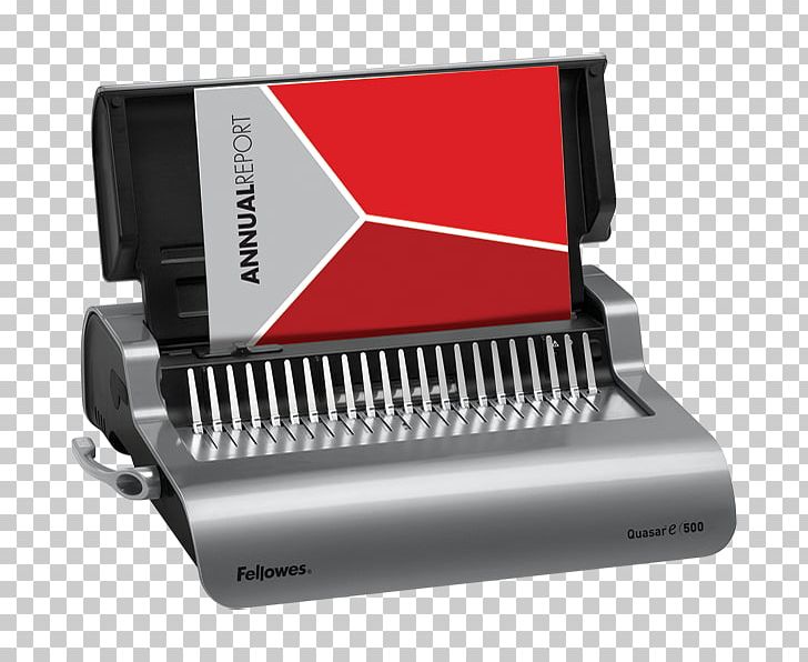Paper Fellowes Quasar Electric Comb Binding 5216901 Fellowes 5006501 Star+ Manual Comb Binding Machine Bookbinding PNG, Clipart, Bookbinding, Comb Binding, Electronic Instrument, Electronics Accessory, Fellowes Brands Free PNG Download