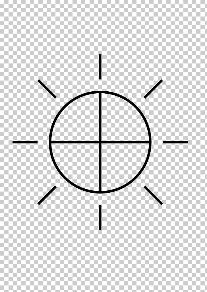 Solar Symbol Zeus Sign PNG, Clipart, Angle, Area, Black And White, Circle, Crosshair Free PNG Download