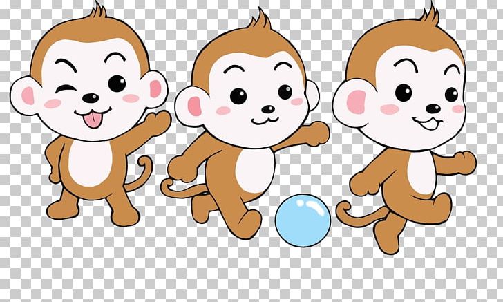 Monkey Cartoon Poster PNG, Clipart, Advertising, Animal Figure, Animals, Art, Ball Free PNG Download