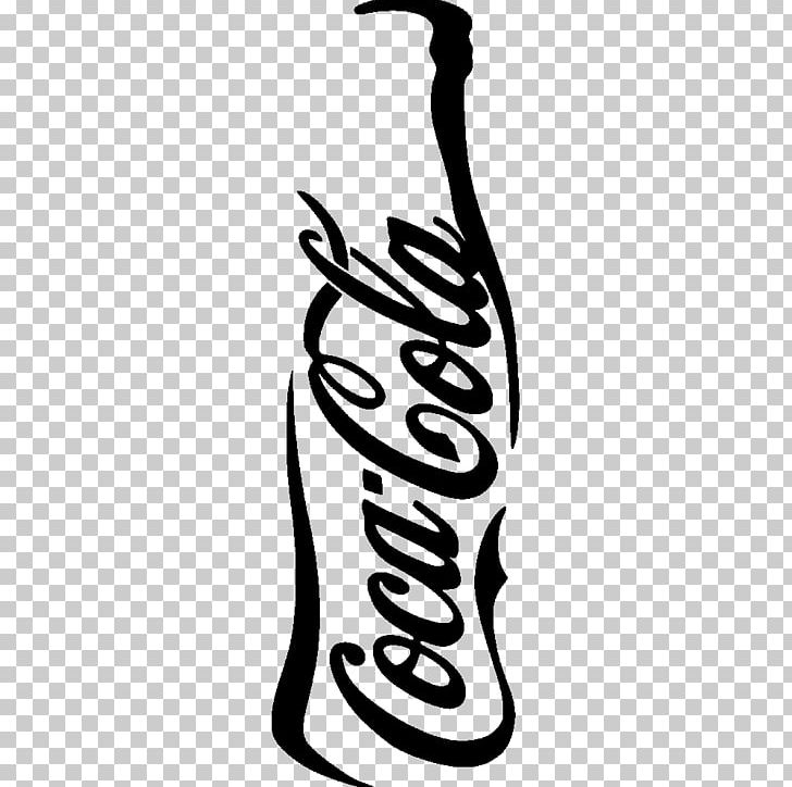 Coca-Cola Fizzy Drinks Diet Coke Carbonated Water PNG, Clipart, Beverage Can, Black And White, Bottle, Calligraphy, Carbonate Free PNG Download