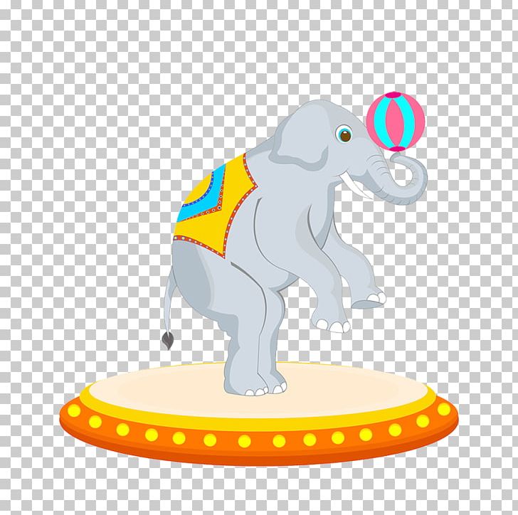 Performance Circus Elephant Cartoon PNG, Clipart, Animals, Animation, Area, Baby Elephant, Circus Free PNG Download
