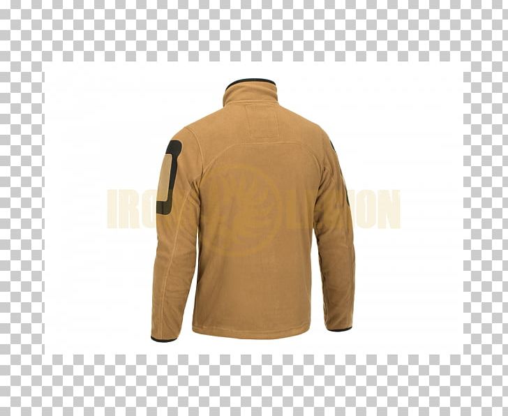 Sleeve T-shirt Polar Fleece Jacket Outerwear PNG, Clipart, Beige, Chez, Claw, Clothing, Coyote Free PNG Download