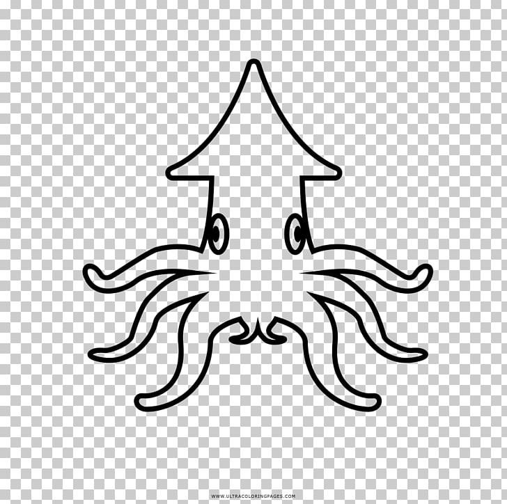 Squid Coloring Book Drawing PNG, Clipart, Adult, Area, Artwork, Ausmalbild, Black Free PNG Download