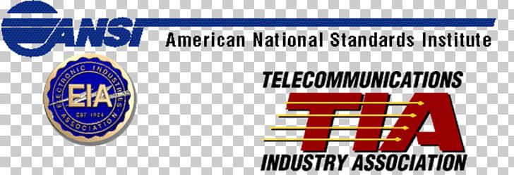TIA/EIA-568 American National Standards Institute Technical Standard Structured Cabling Electronic Industries Alliance PNG, Clipart, Banner, Blue, Building, Electronic Industries Alliance, Emblem Free PNG Download