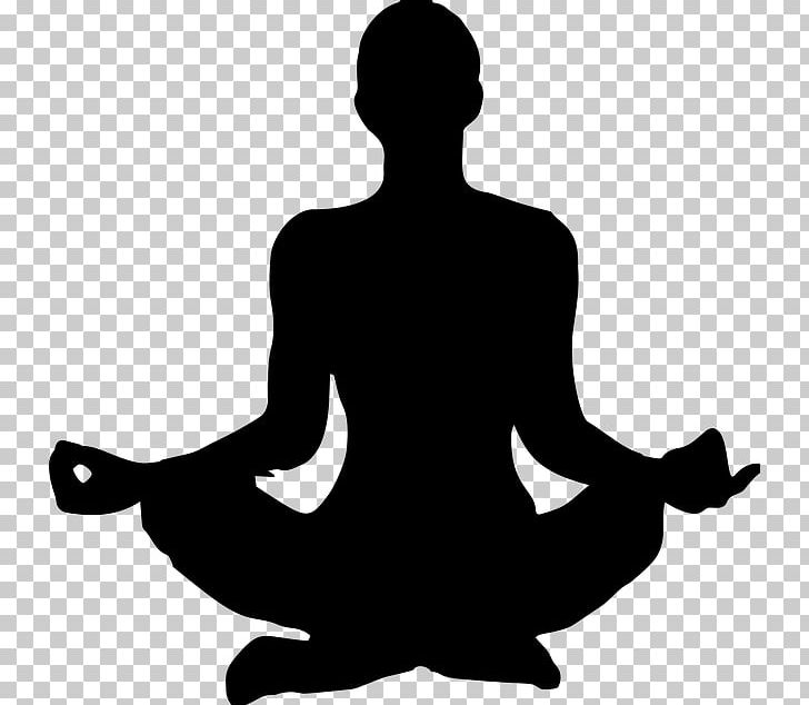 Yoga Silhouette PNG, Clipart, Black And White, Drawing, Human Behavior, Joint, Kneeling Free PNG Download