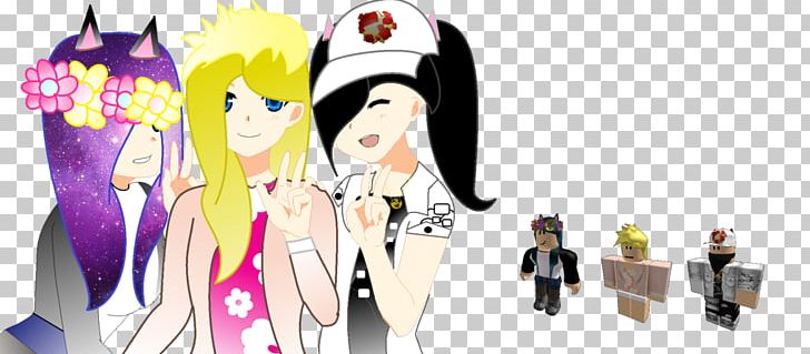 Roblox Anime Drawing Character Png Clipart Animated - anime girl black hair 7 roblox