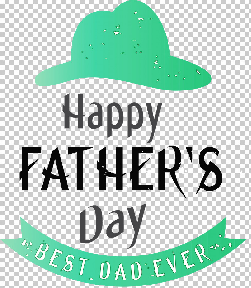 Logo Hat Font Green Area PNG, Clipart, Area, Fathers Day, Green, Happy Fathers Day, Hat Free PNG Download
