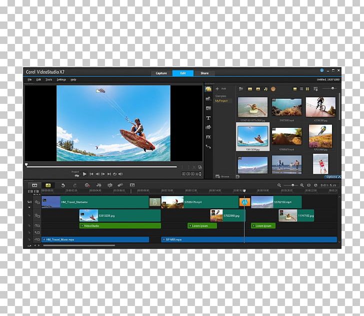 Corel VideoStudio Video Editing Software Computer Software PNG, Clipart, Computer Monitor, Computer Software, Corel, Corel Videostudio, Display Device Free PNG Download