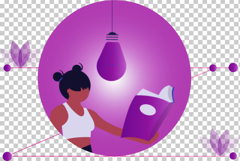 Girl Book Reading PNG, Clipart, Book, Cartoon, Circle, Girl, Heart Free PNG Download