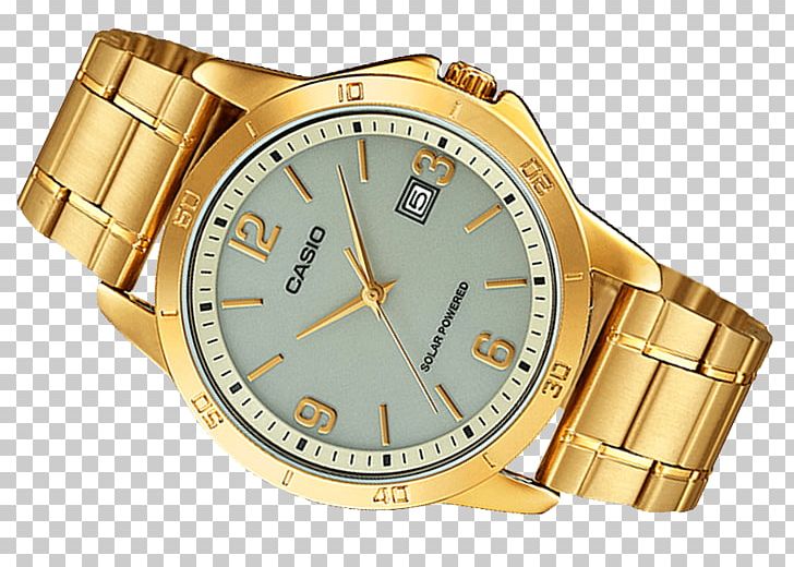 Gold Casio Watch G-Shock Clock PNG, Clipart, Allegro, Analog Watch, Brand, Casio, Casio Databank Free PNG Download