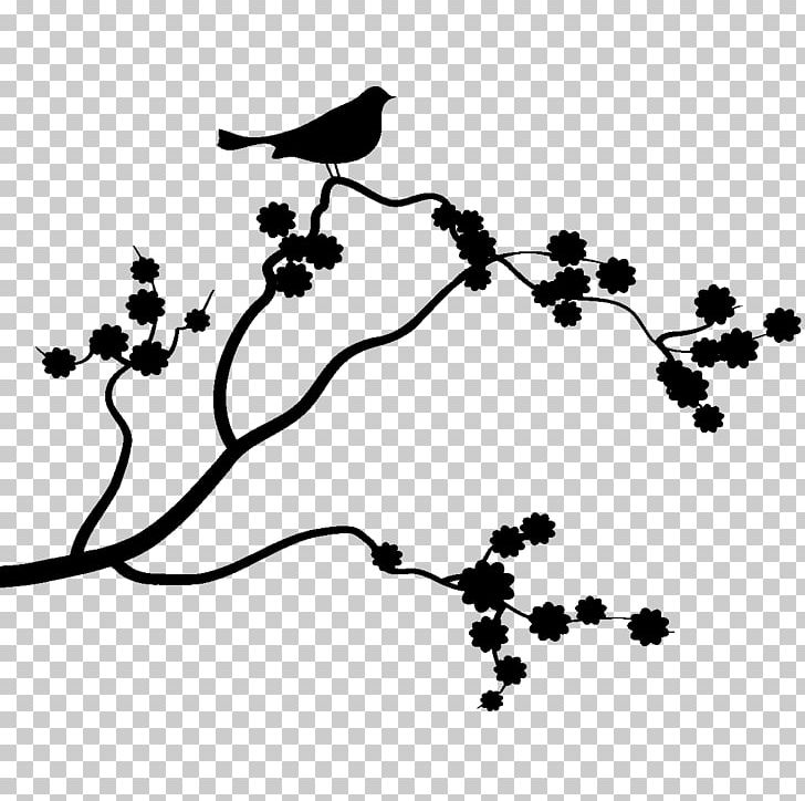 Wall Decal Sticker PNG, Clipart, Art, Bedroom, Black, Black And White, Branch Free PNG Download