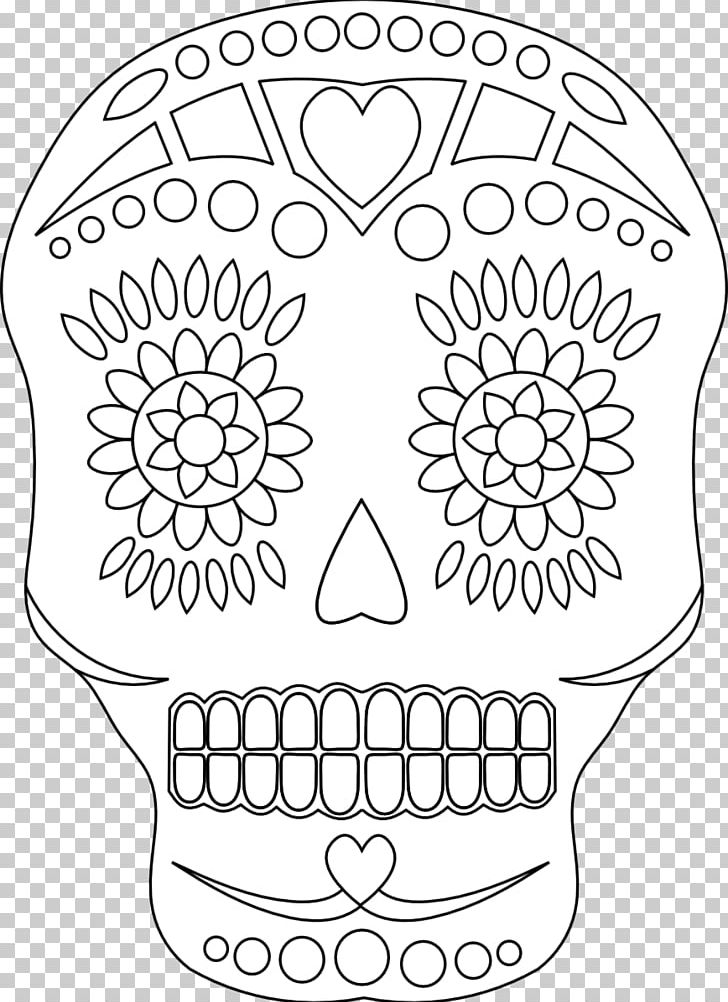 Calavera Day Of The Dead Human Skull Symbolism PNG, Clipart, Adult, Area, Black, Black And White, Bone Free PNG Download