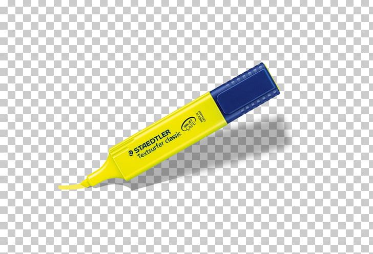 Yellow Paper Highlighter Staedtler Marker Pen PNG, Clipart, Color, Eraser, Fluorescence, Hardware, Highlighter Free PNG Download