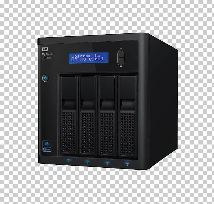 Computer Cases & Housings Network Storage Systems Western Digital WDBNFAWd My Cloud Pr4100 0tb 4-bay Desktop Nas External Hdd Data Storage PNG, Clipart, Audio Receiver, Computer Case, Computer Cases Housings, Data Storage, Electronic Device Free PNG Download