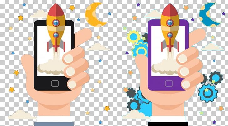 Mobile Phone PNG, Clipart, Adobe Illustrator, Art, Communication, Creative, Creative Hand Phone Free PNG Download