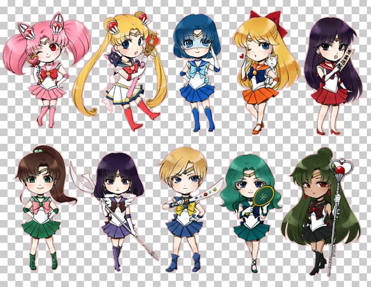 Sailor Moon Chibiusa Tuxedo Mask Sailor Jupiter Sailor Saturn PNG, Clipart, Anime, Art, Cartoon, Character, Chibi Free PNG Download