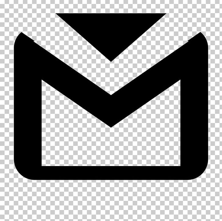 Computer Icons Gmail Email PNG, Clipart, Angle, Black, Black And White, Brand, Computer Icons Free PNG Download