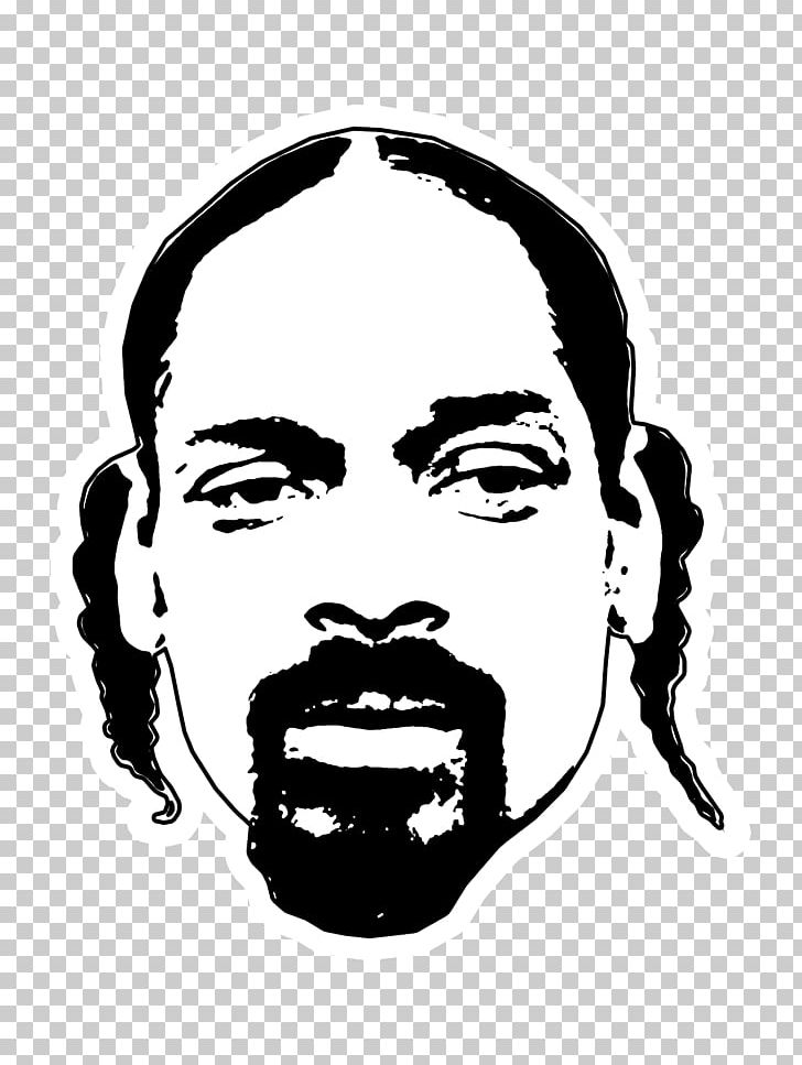 Snoop Dogg T-shirt Drawing Hoodie PNG, Clipart, Beard, Black And White, Celebrities, Doggystyle, Face Free PNG Download