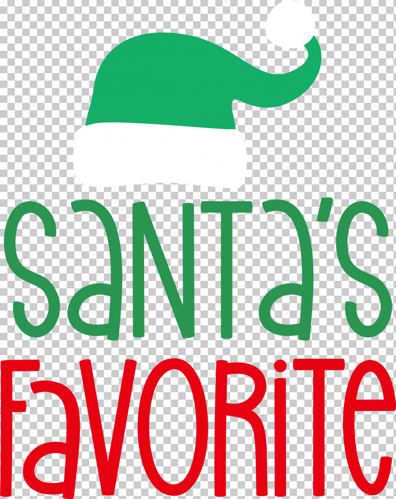 Santas Favorite Santa Christmas PNG, Clipart, Christmas, Geometry, Green, Line, Logo Free PNG Download