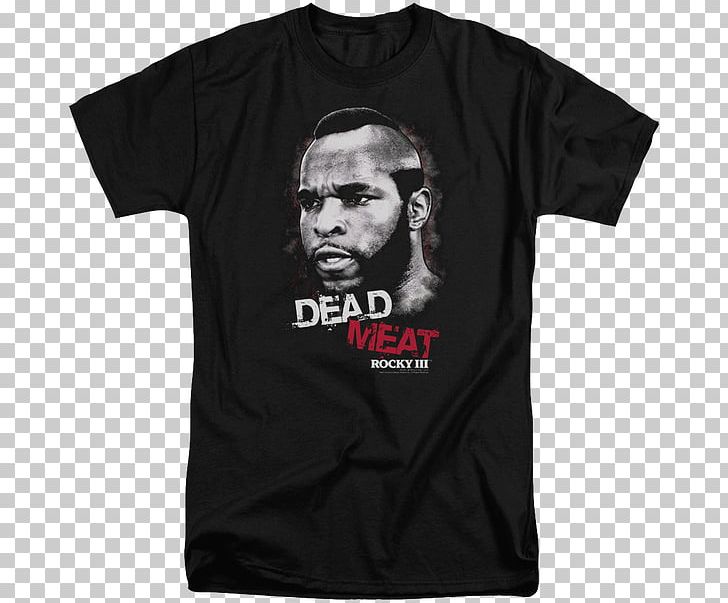 Clubber Lang T-shirt Rocky Balboa Art Museum Steps PNG, Clipart, Ateam, Black, Brand, Clothing, Clubber Lang Free PNG Download