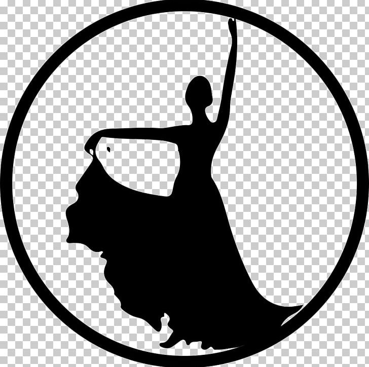 Dance Flamenco Silhouette Drawing PNG, Clipart, Art, Artwork, Black And White, Circle, Dance Free PNG Download