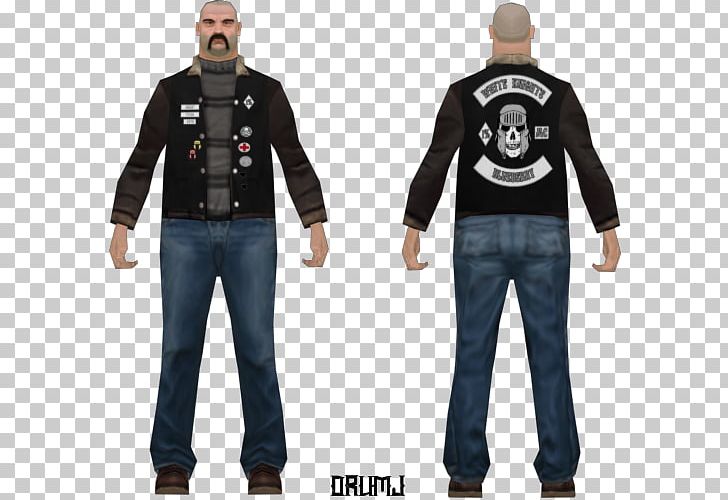 San Andreas Multiplayer Jacket Motorcycle Club Mod PNG, Clipart, Costume, Download, Drum, Jacket, Jeans Free PNG Download