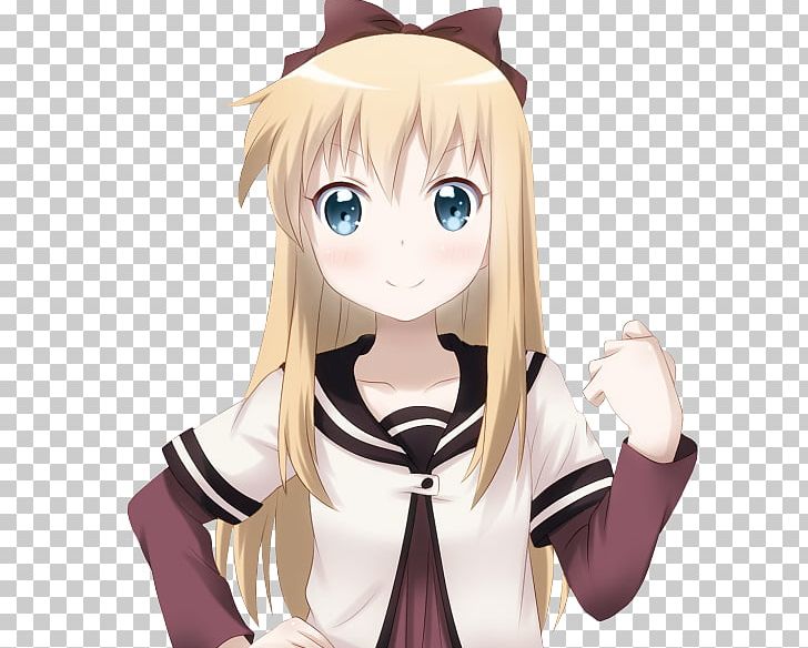 YuruYuri Anime Lolicon PNG, Clipart, Anime, Brown Hair, Cartoon, Character, Crunchyroll Free PNG Download