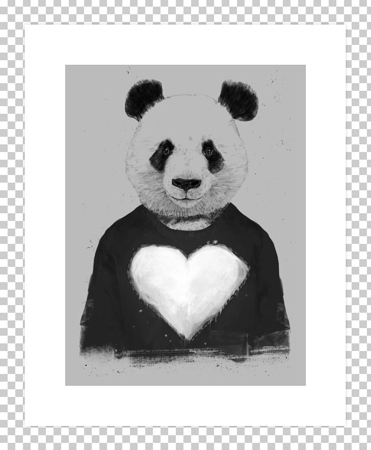 Giant Panda Canvas Print Art Printmaking PNG, Clipart, Allposterscom, Art, Artcom, Bear, Black Free PNG Download