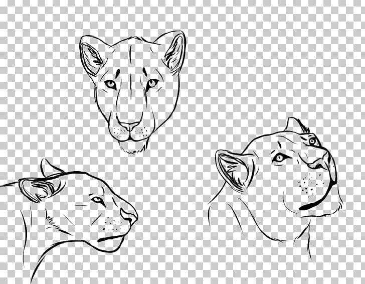 Lion Drawing Line Art Sketch PNG, Clipart, Animals, Art, Big Cats, Black, Black And White Free PNG Download