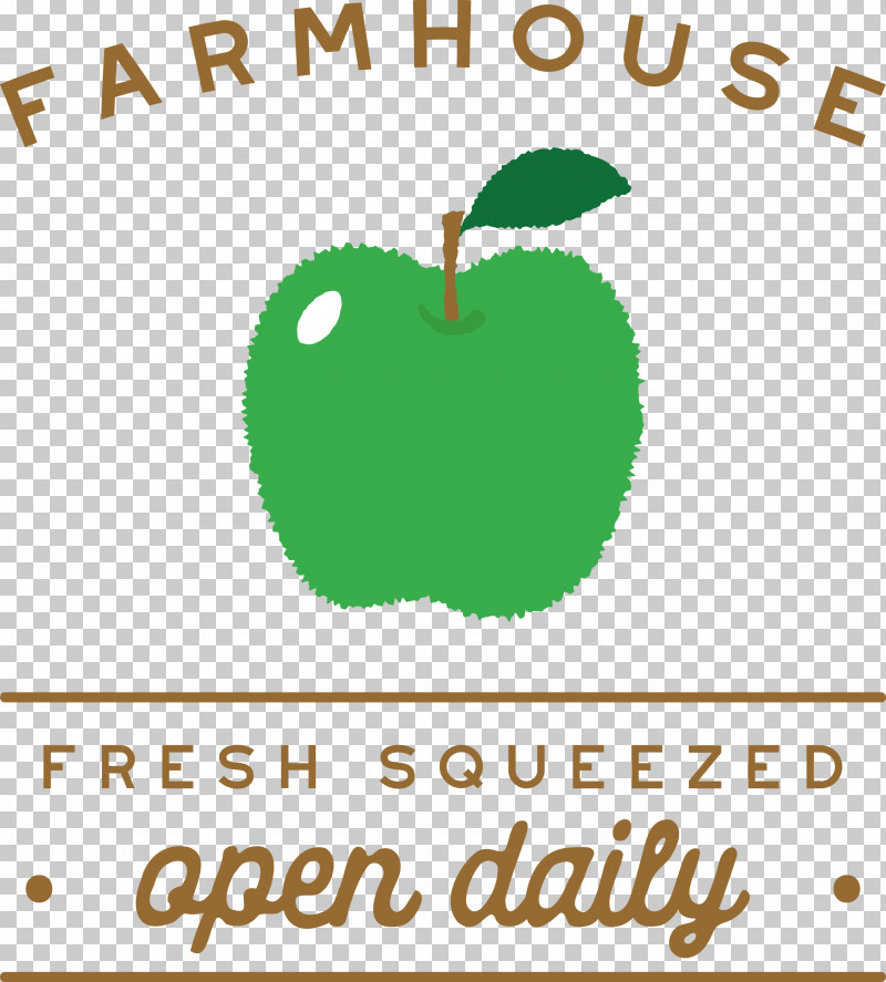 Farmhouse Fresh Squeezed Open Daily PNG, Clipart, Apple, Farmhouse, Fresh Squeezed, Fruit, Green Free PNG Download