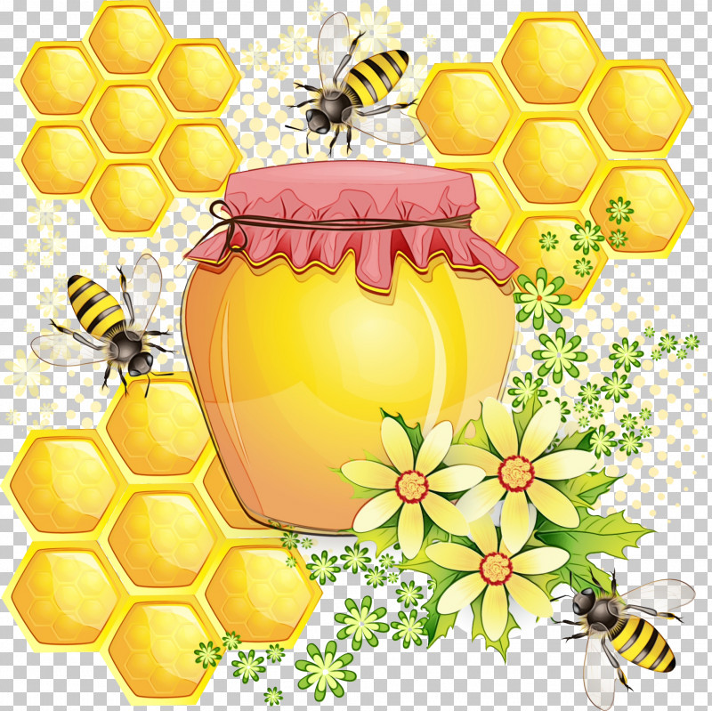 Hexagon PNG, Clipart, Bees, Hexagon, Honey, Honey Bee, Honeycomb Free PNG Download