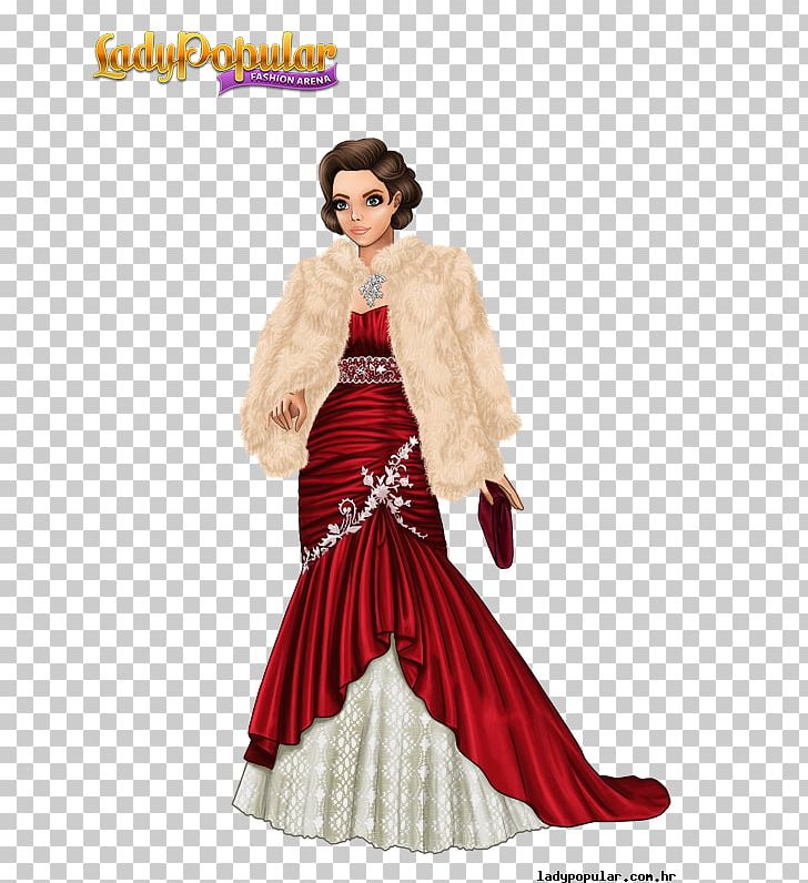Lady Popular Robe Gown Dress Fashion PNG, Clipart, Barbie, Bride, Clothing, Costume, Costume Design Free PNG Download