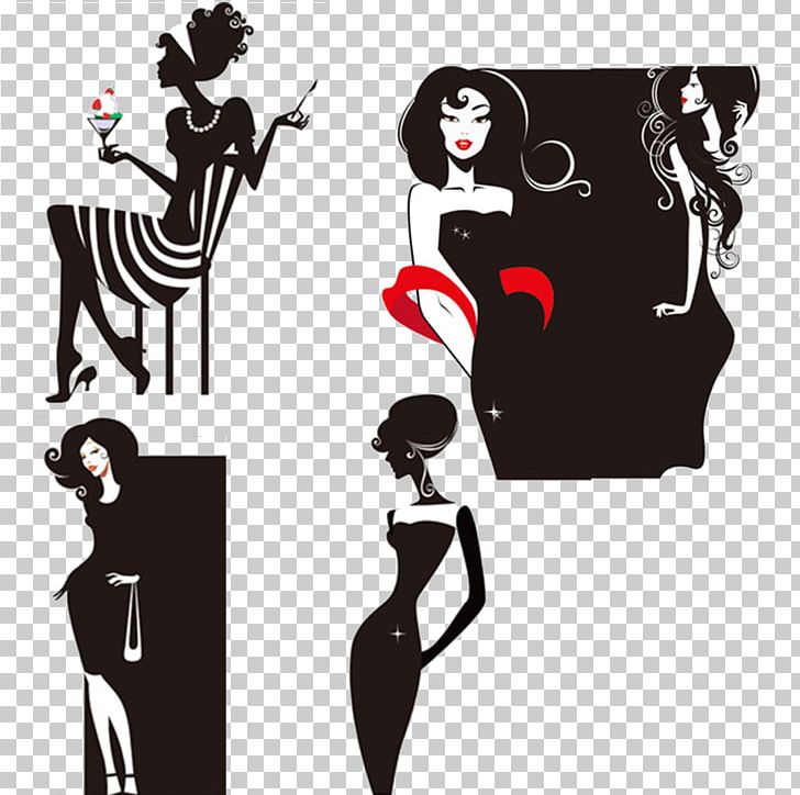 Silhouette Woman Stencil PNG, Clipart, Art, Black, Business Woman, Character, Clip Free PNG Download