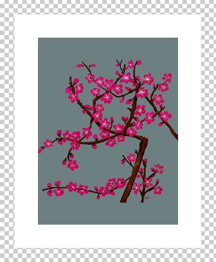 Cherry Blossom Graphic Design Flower Illustration Floral Design PNG, Clipart, Art Print, Blossom, Branch, Cherry, Cherry Blossom Free PNG Download