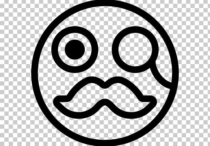 Emoticon Smiley Face Computer Icons Moustache PNG, Clipart, Beard, Black And White, Circle, Computer Icons, Emoticon Free PNG Download
