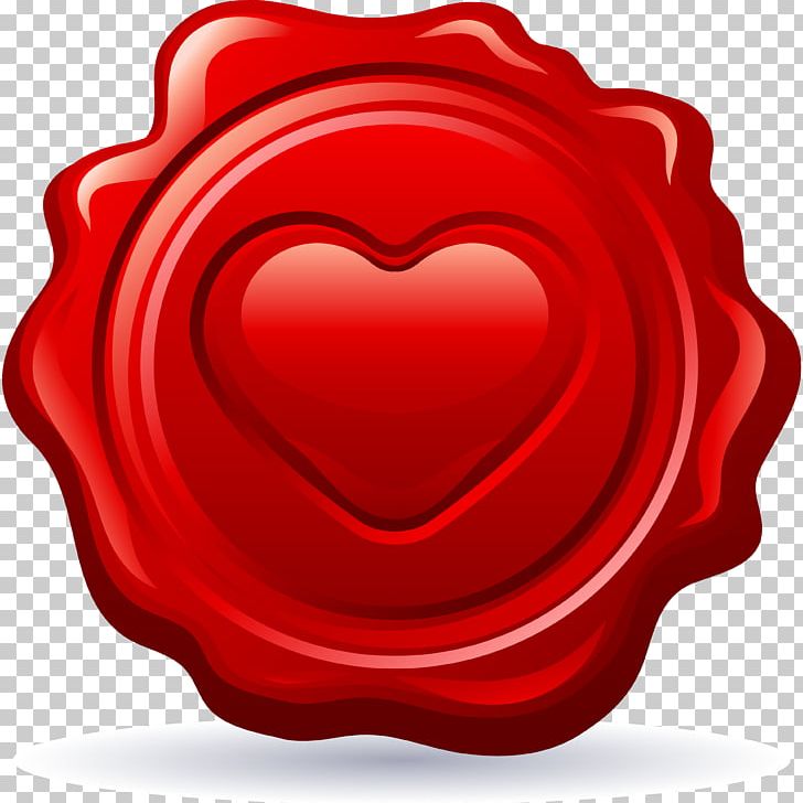 Heart Red Seal PNG, Clipart, Encapsulated Postscript, Flower, Gifleri, Heart, Love Free PNG Download