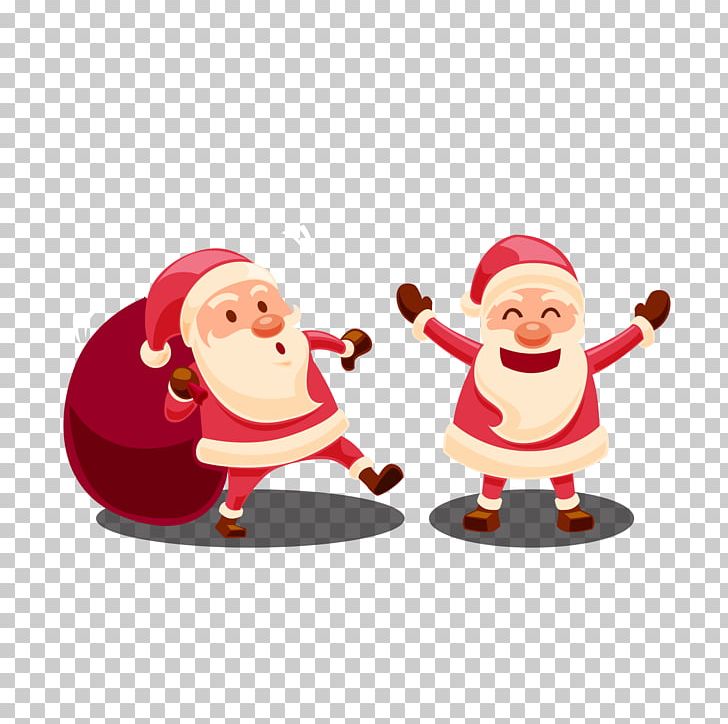 Santa Claus Gift Christmas PNG, Clipart, Adobe Illustrator, Cartoon, Christmas Decoration, Cute, Encapsulated Postscript Free PNG Download